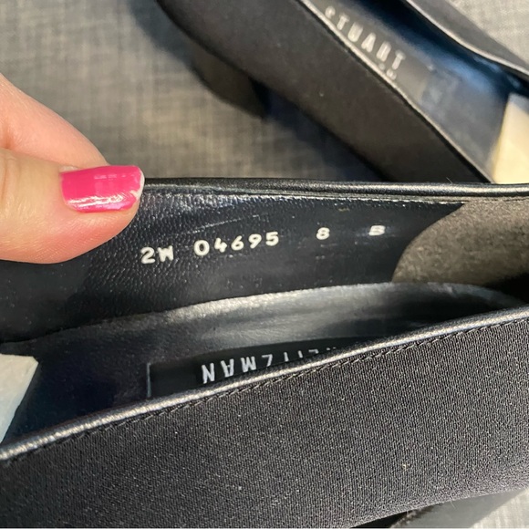 STUART WEITZMAN BLACK PUMPS - Picture 8 of 8